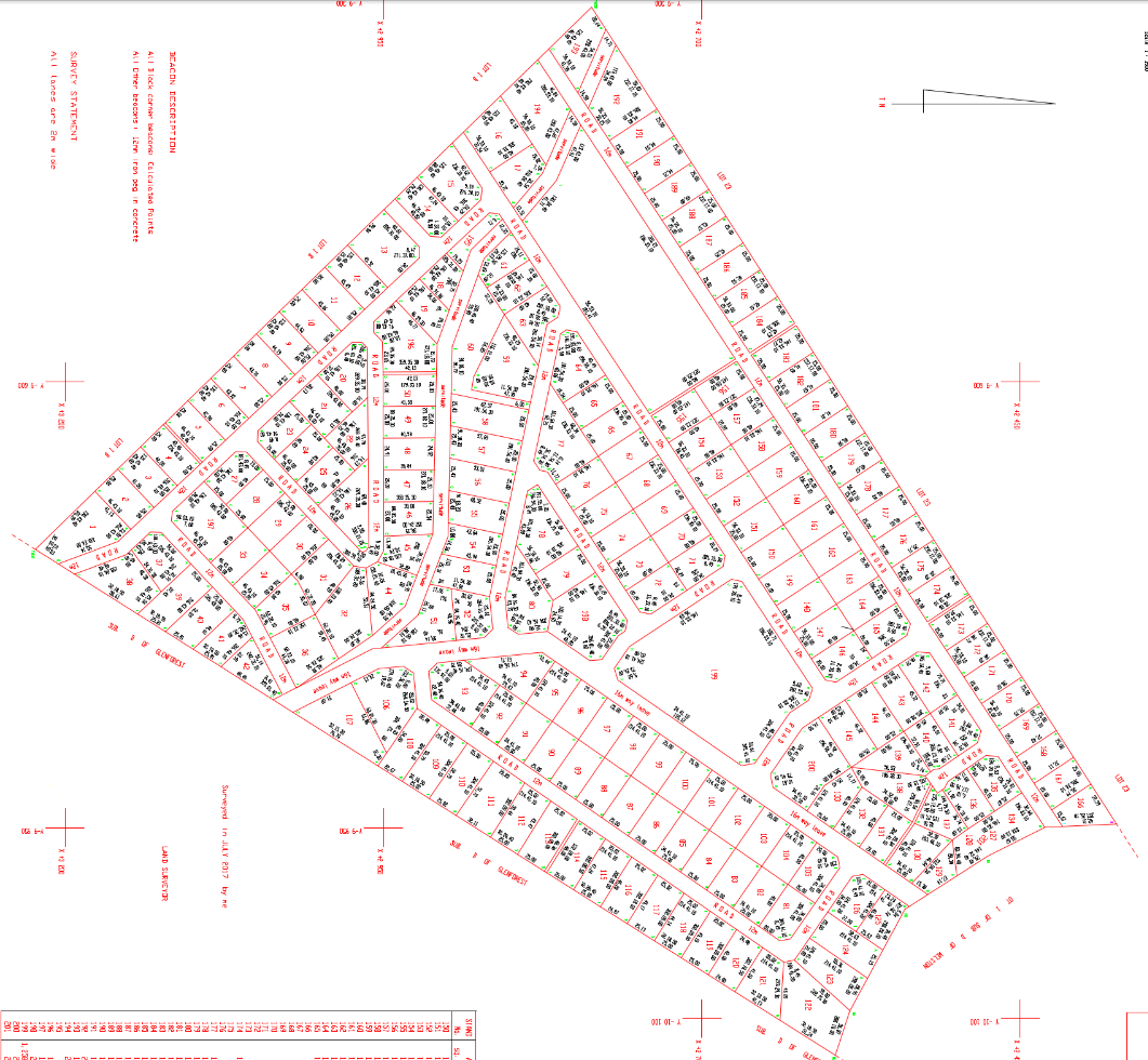 Glenforest Valley Estate site plan
